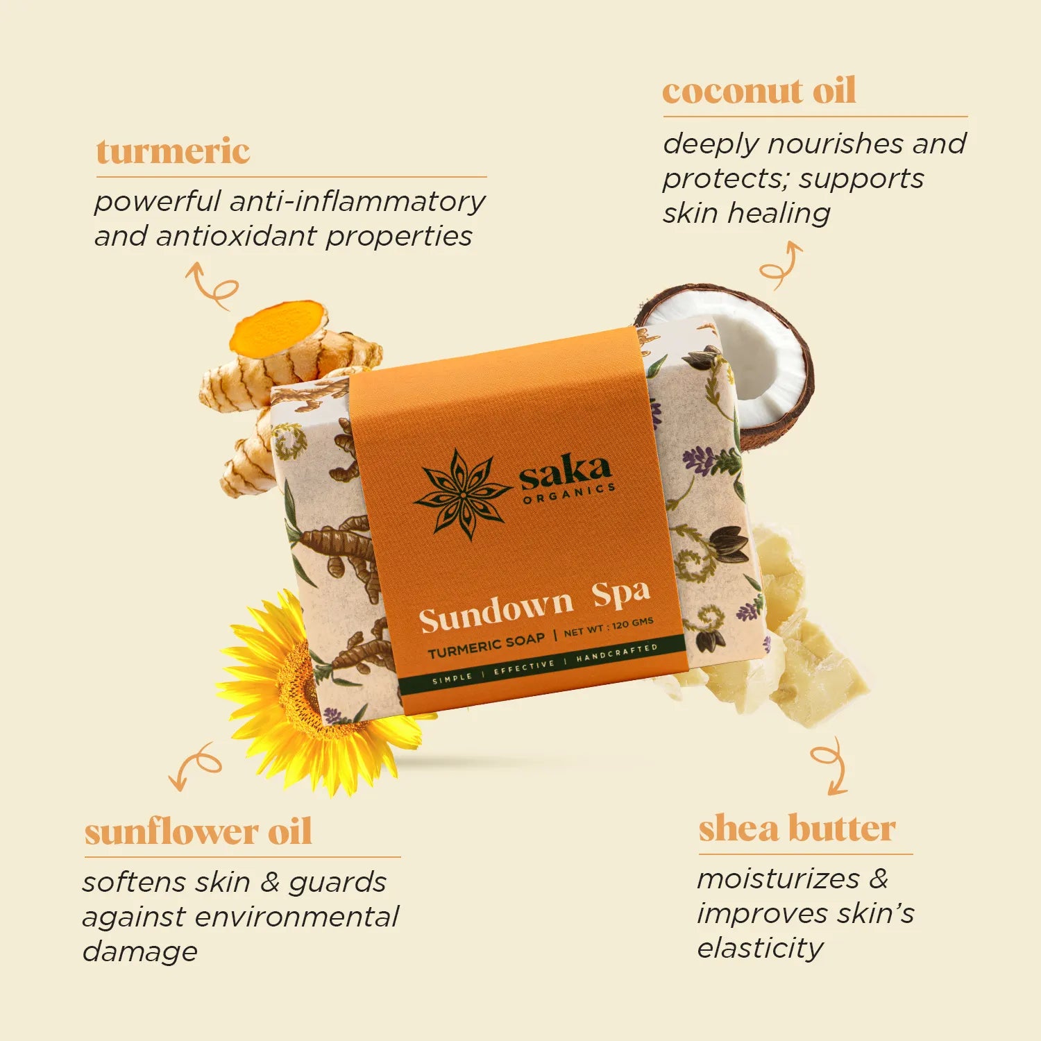 Turmeric Handcrafted Soap