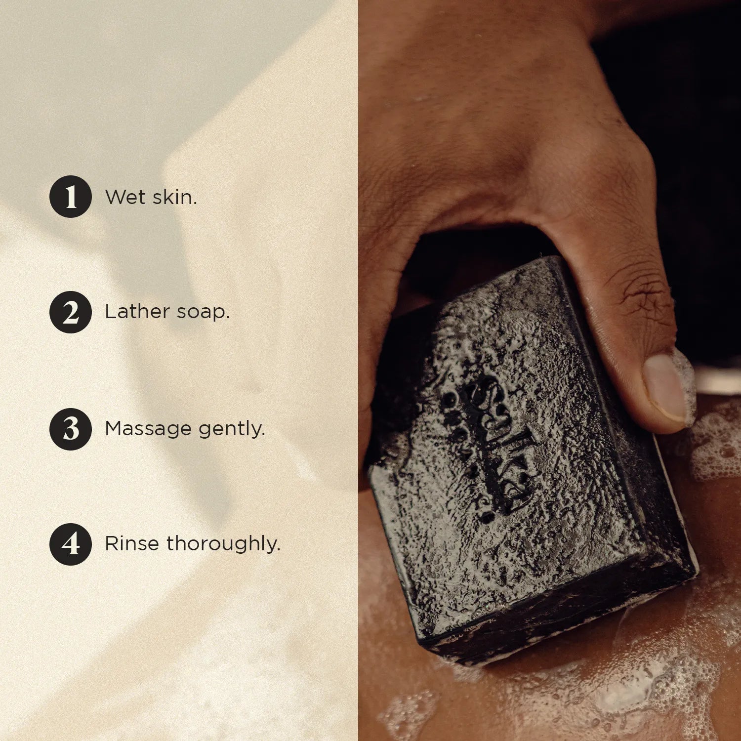 Charcoal & Mint Handcrafted Soap