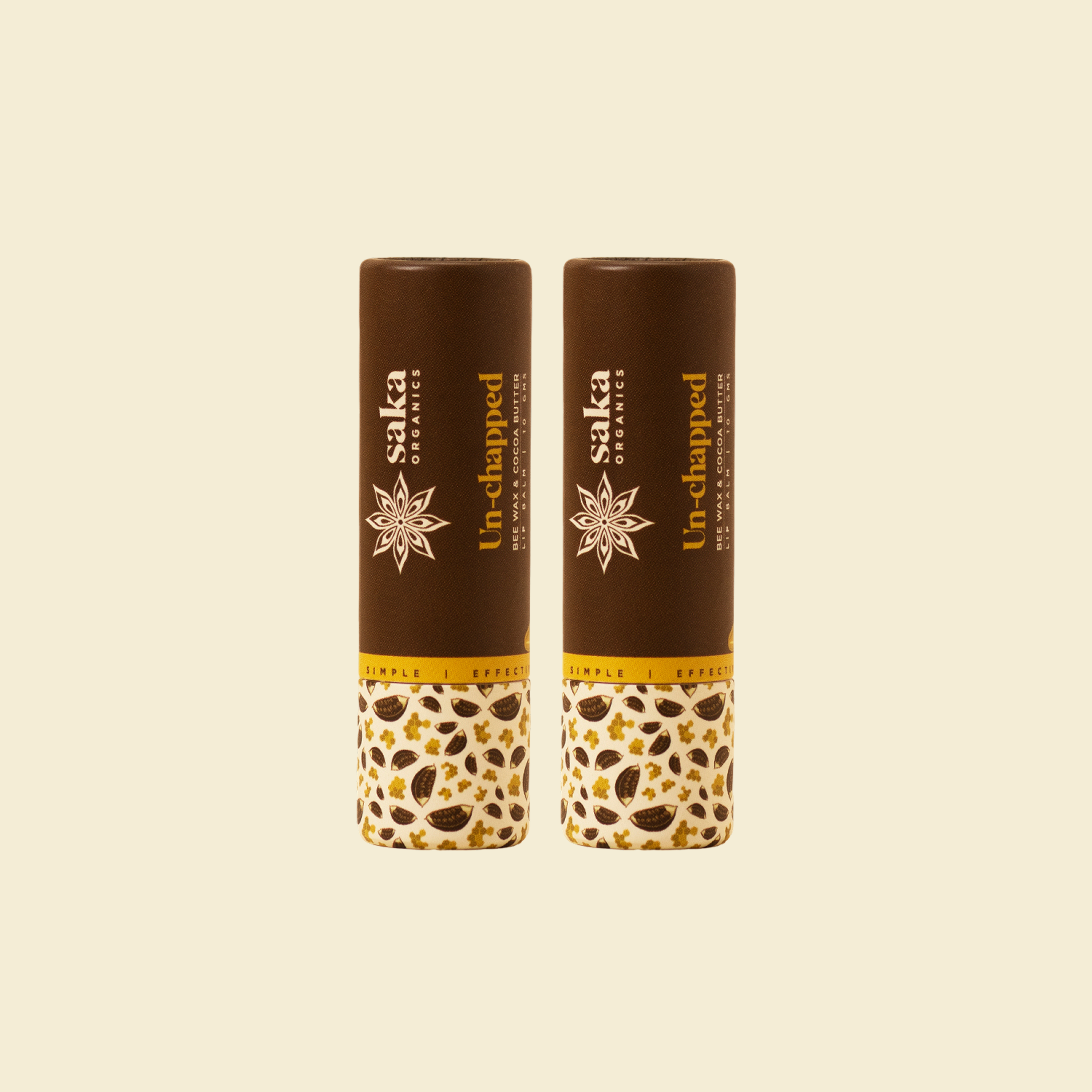 Un-chapped | Handmade Lip Balm with Beeswax and Cocoa Butter