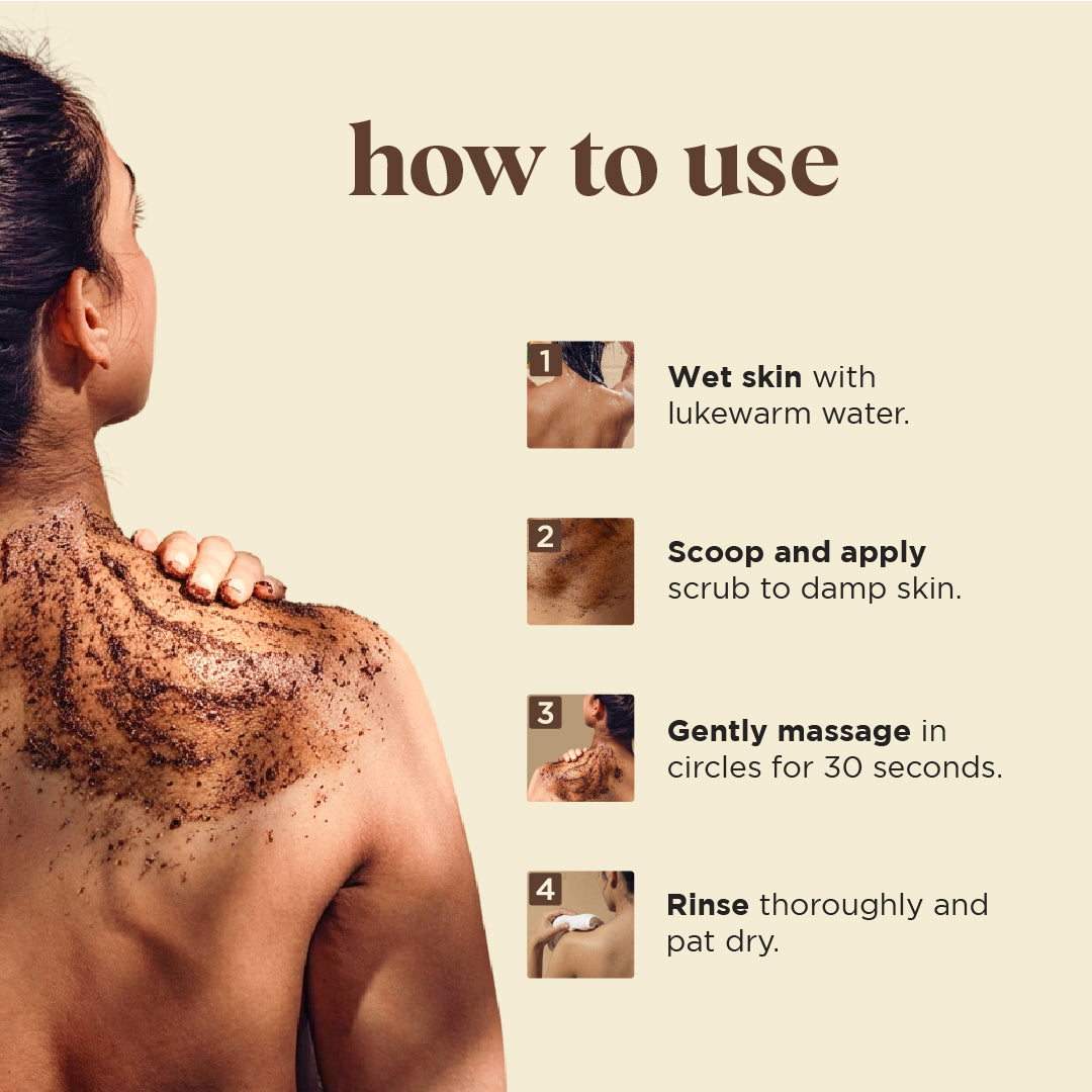 Coffee Body Scrub – Dead Skin Removal