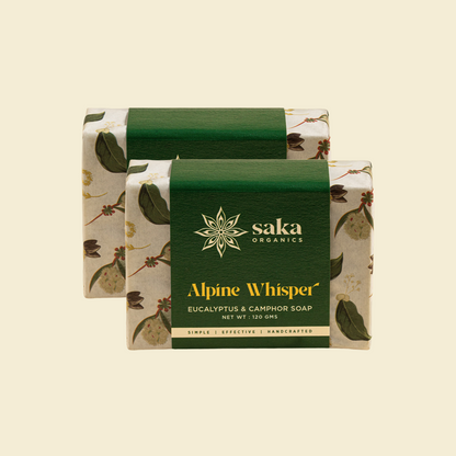 Alpine Whisper Eucalyptus Camphor Bath Soap infused with Shea Butter