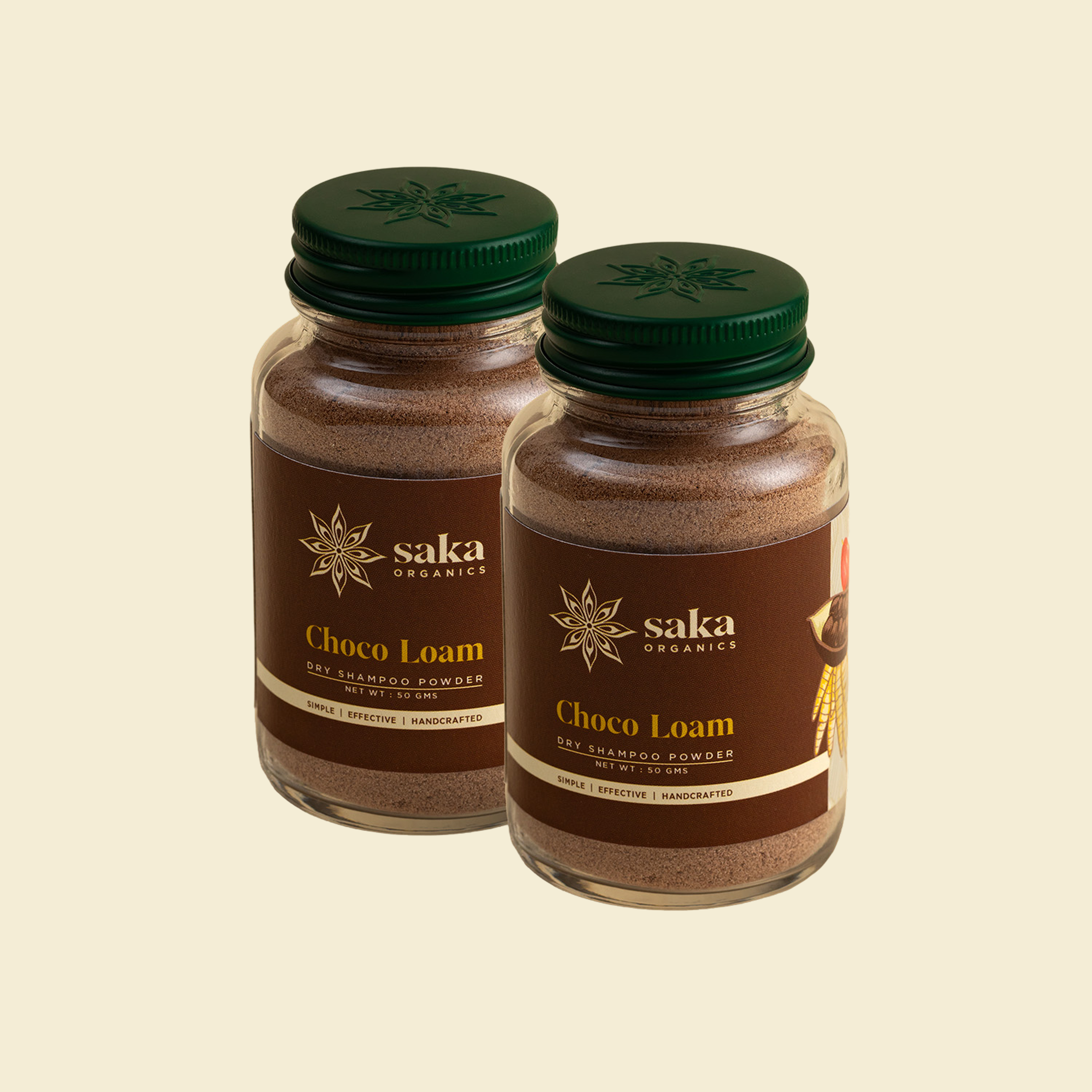 Choco Loam Dry Shampoo Powder | Contains Cocoa & Arrowroot Powder