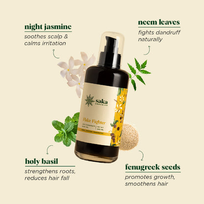 Anti-Dandruff Scalp Oil with Neem