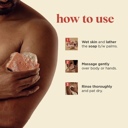 Rose & Shea Butter Moisturising Soap