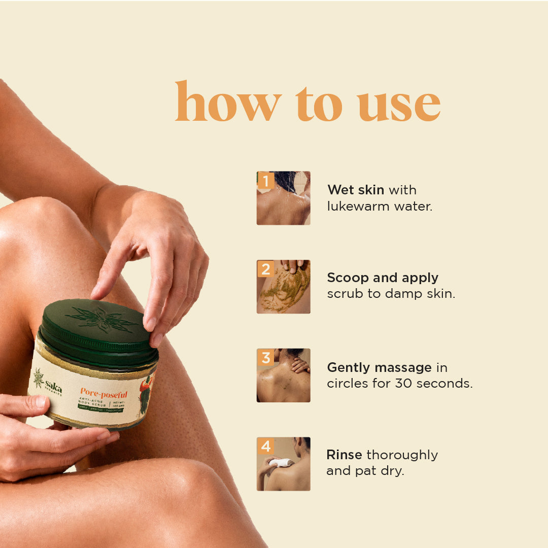 Acne Control Body Scrub – Neem & Citrus