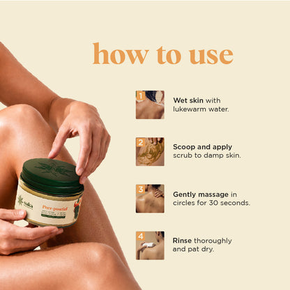 Acne Control Body Scrub – Neem & Citrus