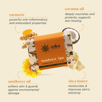 Turmeric & Shea Butter Brightening Soap
