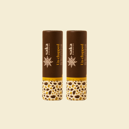 Un-chapped | Handmade Lip Balm with Beeswax and Cocoa Butter