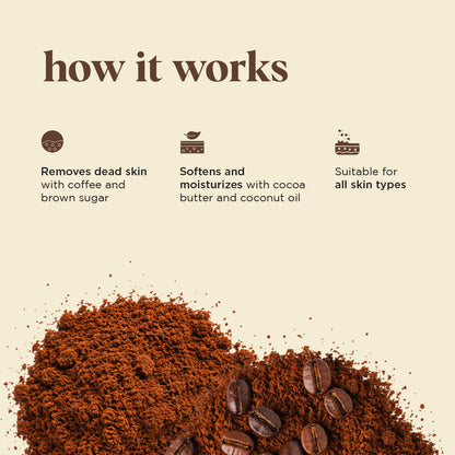 Coffee Body Scrub – Dead Skin Removal