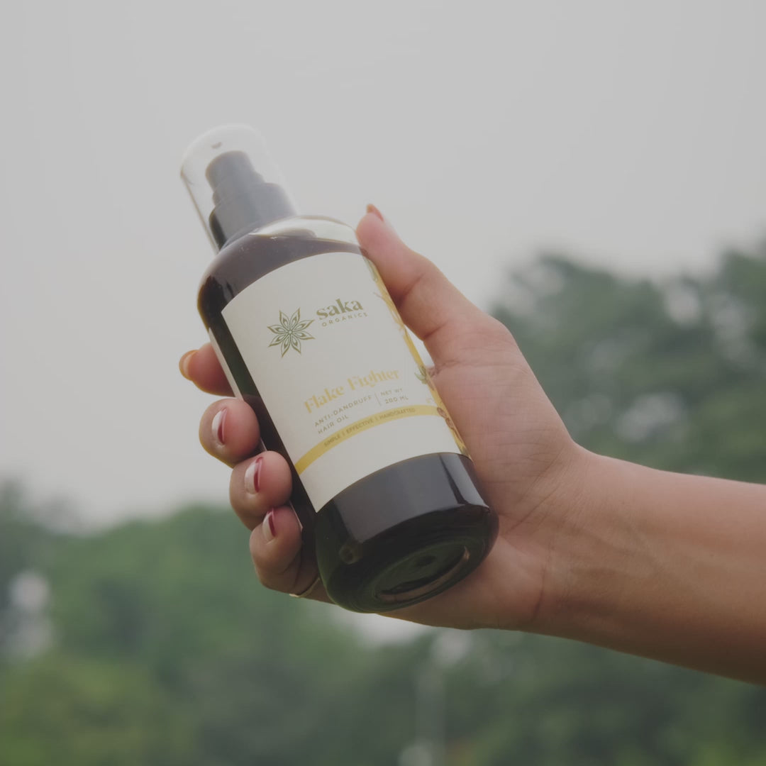 Anti-Dandruff Scalp Oil with Neem